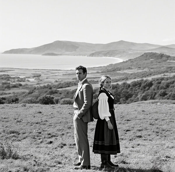 “Between Black and White” – A Tapestry of Cultural Collision and Harmony