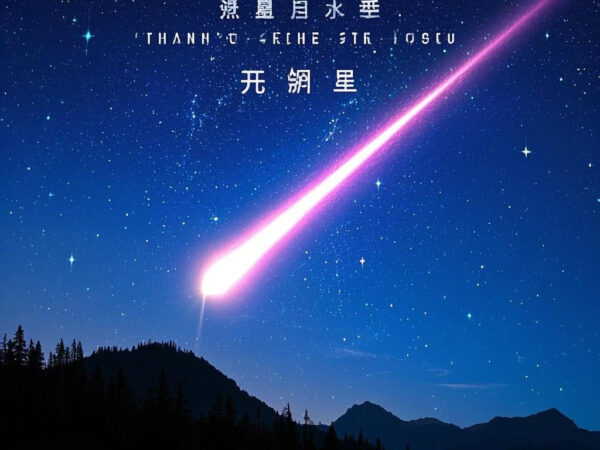 Meteor Across the Sky: Piano & Electronic Duet — Travel Through the Night Sky, Listen to the Melody of a Shooting Star