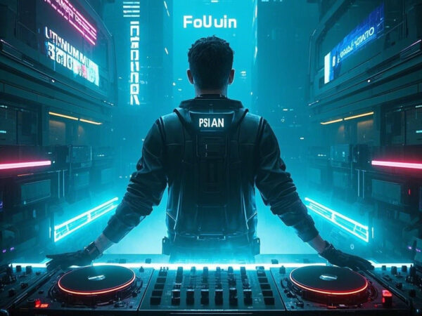 Electronic Dreamscape: Urban Future — Explore the Rhythm and Light of a Futuristic City, Immerse in the Fusion of Technology and Urban Sounds in the World of Electronic Music.
