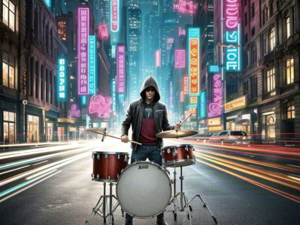 Night Walker: Percussion and Synthesizers — Step into the Rhythm and Pulse of the Urban Night
