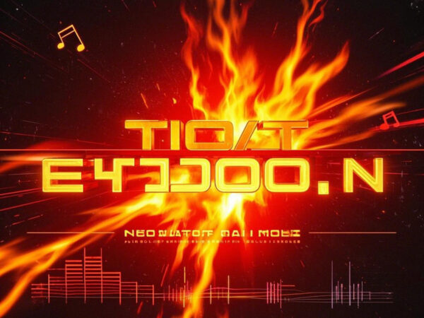 Flame Beats: Electronic and Drums — Frenzy and Fiery Rhythm on the Dance Floor