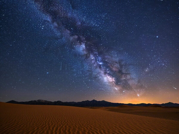 Lost in the Night Sky: Stars and Meteors