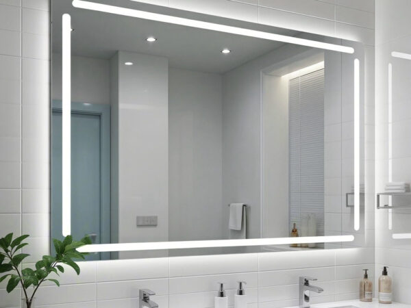 Creative Bathroom Mirror "Reflecting Water & Light" — Smart Adjustment, Perfect Lighting