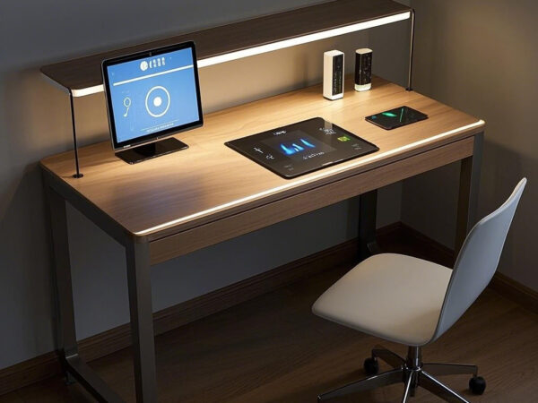 Smart Touch Desk "Light of Wisdom" – The Perfect Fusion of Technology and Comfort
