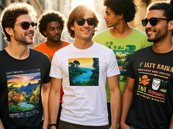 Personalized Printed T-Shirts "Daily Art" – Wear Your Unique Style