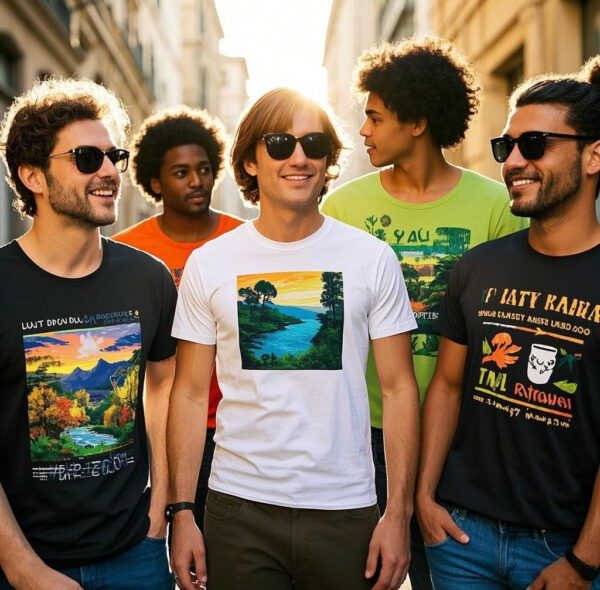 Personalized Printed T-Shirts "Daily Art" – Wear Your Unique Style