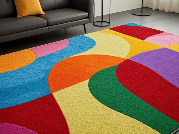 Fashionable Patchwork Rug "Endless Colors" — Vibrant Hues, Cozy Spaces