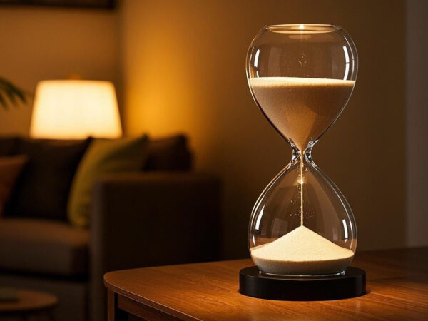 Magnetic Hourglass Clock "Flow of Time" — Capturing Every Moment Through the Flow of Sand