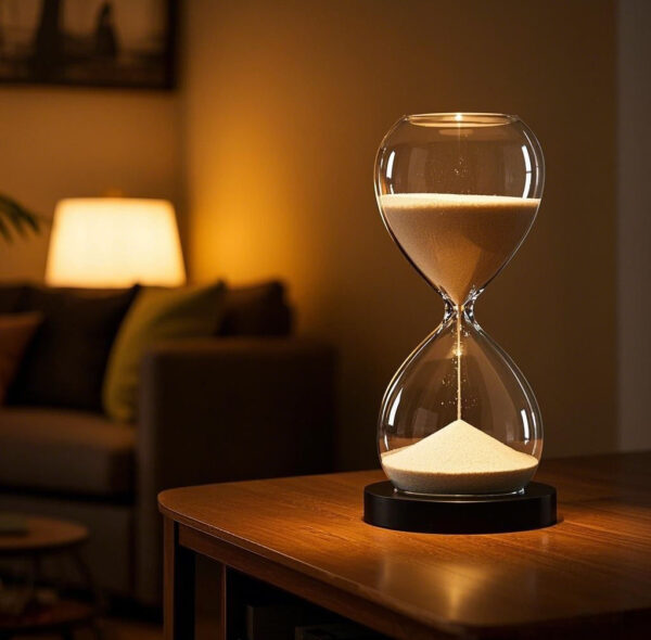 Magnetic Hourglass Clock "Flow of Time" — Capturing Every Moment Through the Flow of Sand