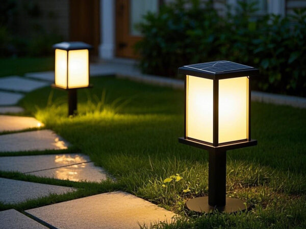 Smart Solar Lamp "Light & Shadow Walk" — Illuminating Every Step of Your Night