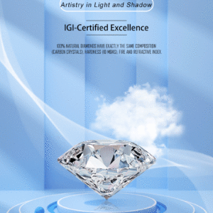 Timeless Love｜Lab-Grown Diamond Ring – Pure as Promise, Blue as Eternity, Pink as Devotion