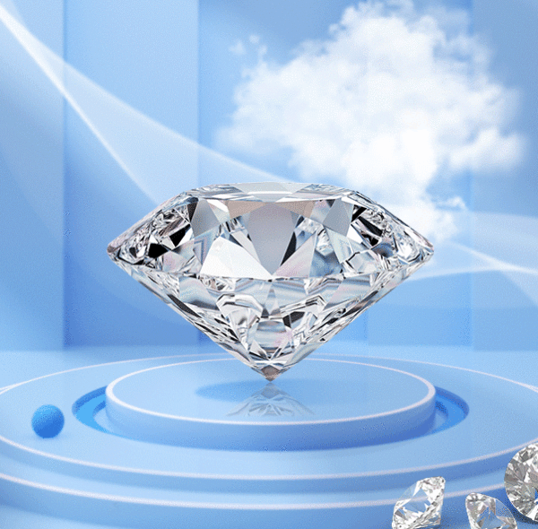 Timeless Love｜Lab-Grown Diamond Ring – Pure as Promise, Blue as Eternity, Pink as Devotion