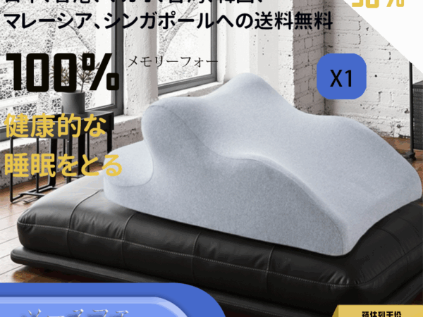 昼寝で首痛？旅行の腰痛？変幻自在のビーズクッション１つで解決！SOSST世界初上陸