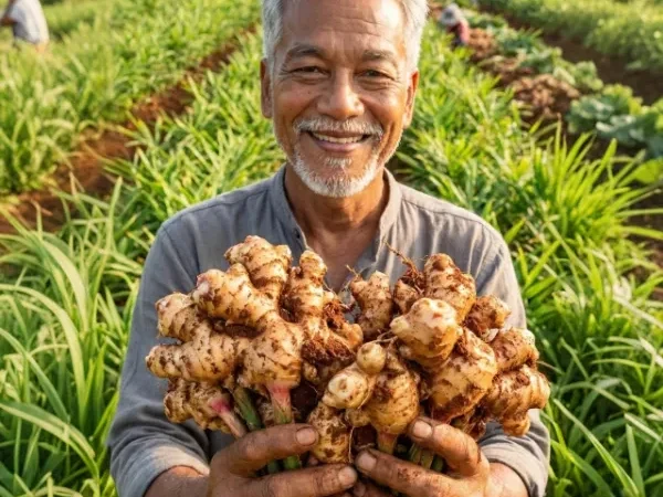 东方神秘植物：黄河流域的传说，焕活毛囊的天然密钥：为什么现代护发产品也青睐生姜？
