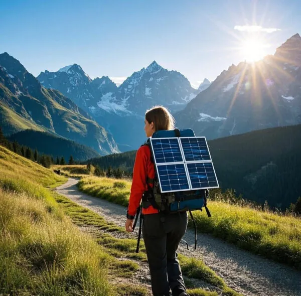 Solar-Powered Backpack — Let the Sun Power Your Journey