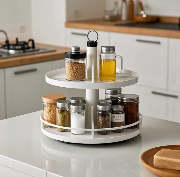 "Rotating Order" Creative Rotating Storage Rack - Make Organization Simple and Fun